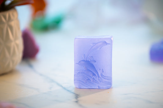 Purple Dolphin Soap